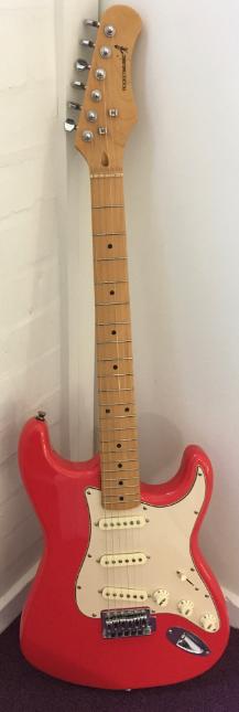 Rocketmusic Candy Apple Stratocaster Electric Guitar